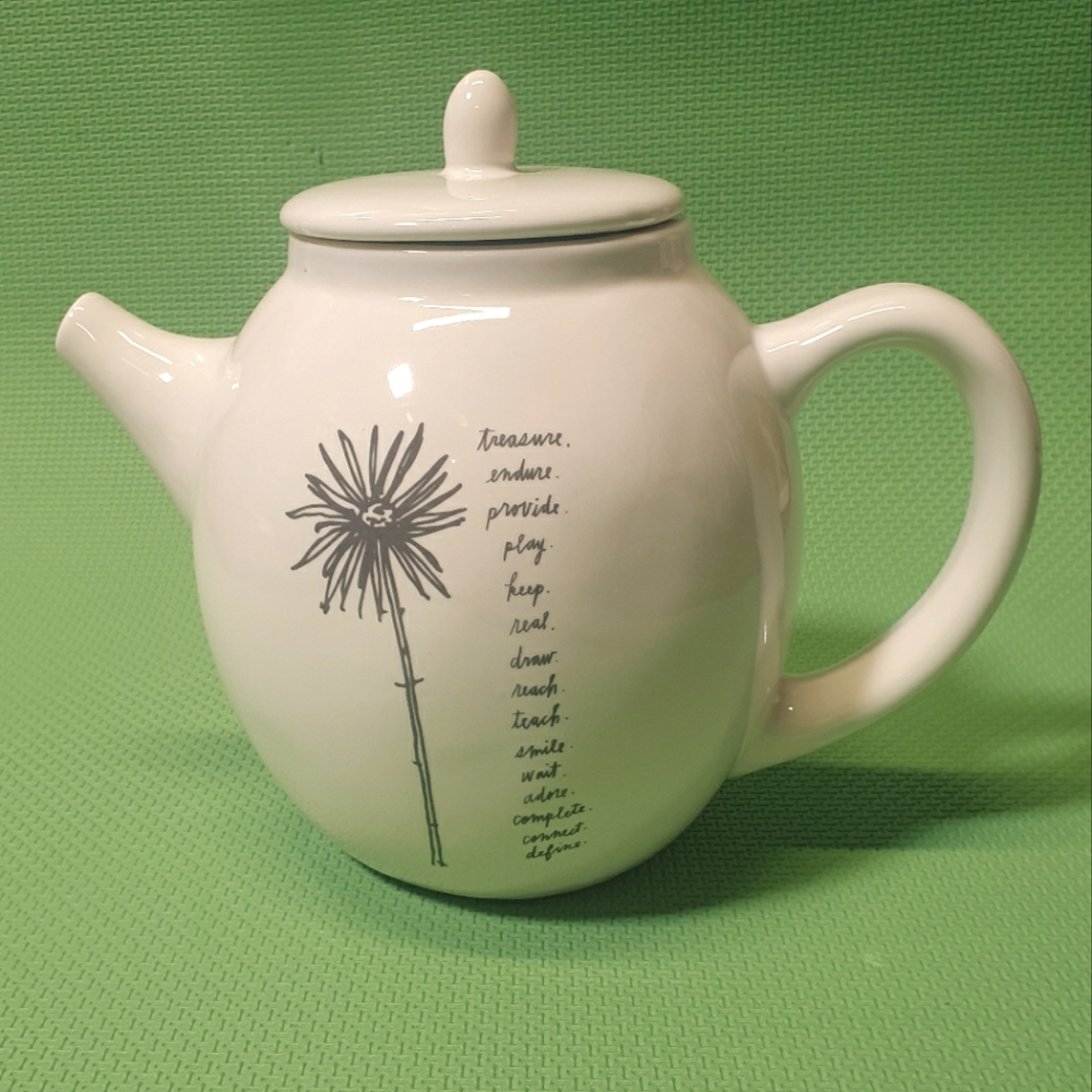 Rae Dunn Stemline Teapot Hard to Find